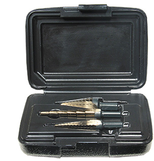 3pc. 4pc. Ultra Bit™ Multi-Diameter Step Drill Set